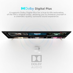 KP1 Google Certified Android TV Box 4K Resolution, Dolby Audio & Bluetooth 5.0**