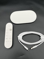 Google TV Streamer 4K 32GB with Voice Remote – Porcelain