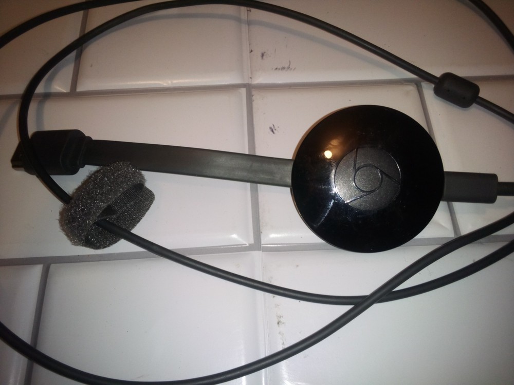 Google Chromecast 2 1080p Media Streaming Device – Black (NC2-6A5)