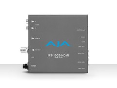 AJA IPT-10G2-HDMI HDMI-SMPTE ST2110 Video/Audio Encoder with Hitless Switching