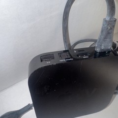 Apple TV HD 4th Generation 32GB Media Streamer 1080p A1625 W Adapter – No Remote