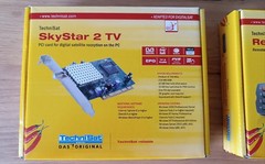 TechniSat set SkyStar 2 TV Rev.2.8A DVB-S card with Remote control Original