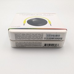 Google Chromecast Audio Media Streamer RUX-J42 Black 2nd Gen New Sealed