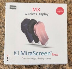 MiraScreen New MX Wireless Display DLNA Miracast Aircast 1080p Firmware Upgrade
