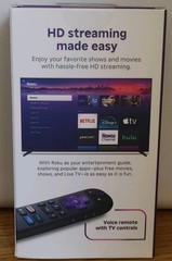 Roku Streaming Stick HD Media Player with Voice Remote – New Sealed