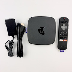 Telstra TV 3 Roku Powered Set Top Box Media Streaming Device 4701TL Like New
