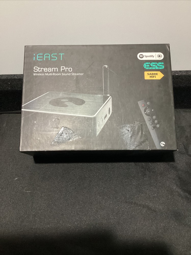 iEAST STREAM PRO. Media streamer. Great SQ And easy app Control. NIB.