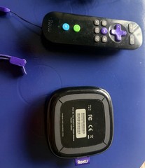 Roku 3 1080p HD Streaming Media Player, Remote & Power Cable EXCELLENT