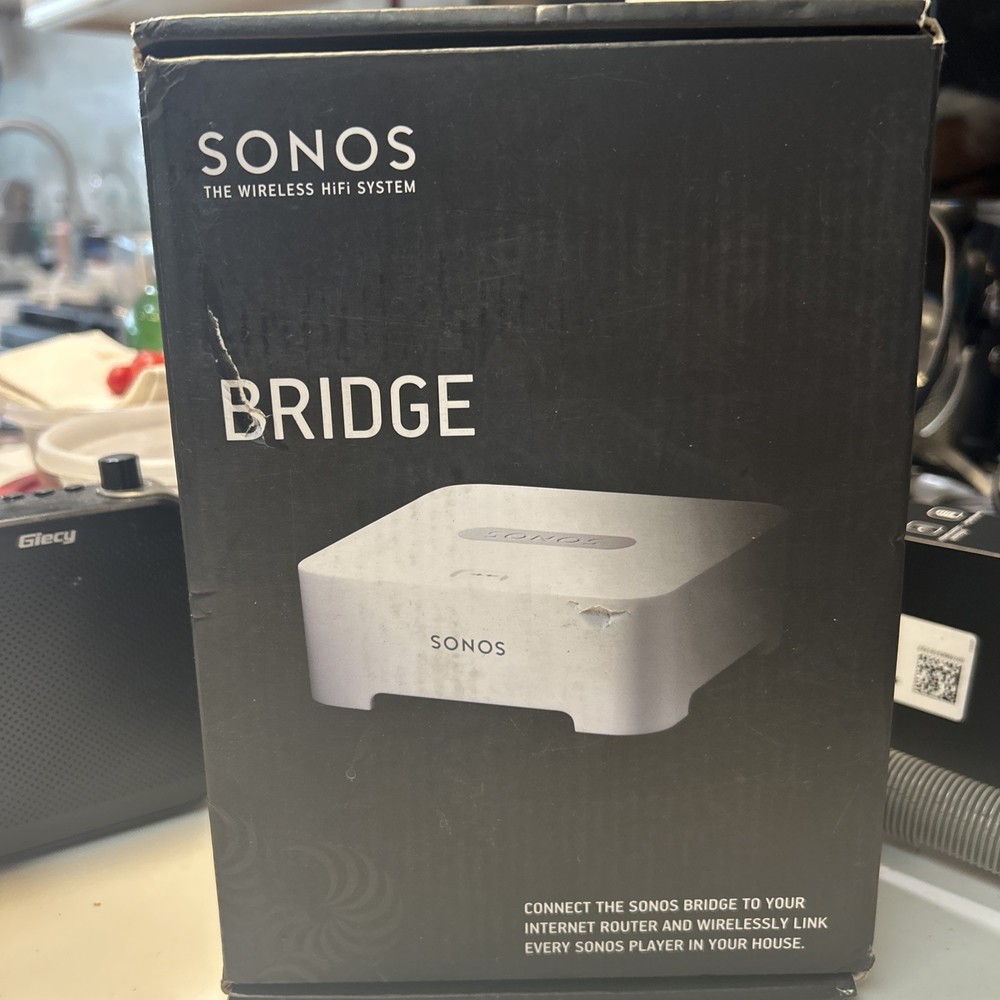 Sonos Bridge Wireless HiFi System (sw V4.0) – White, Open Box