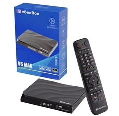VSeeBox V6 Max TV Box 64GB Storage | Brand New & Sealed | Ships Quickly