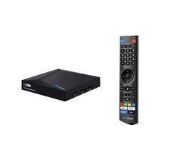 We2USat K3 PRO+ 6K HDR Android TV Box Remote Control 4GB RAM + 32GB Storage