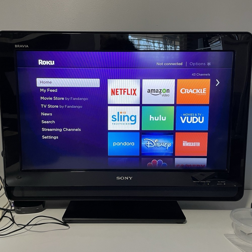 Roku 2 XD (2nd Generation) Media Streamer Model 3050X w/ Power Cord NO REMOTE