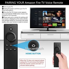 Fire TV stick Remote with Alexa Voice Bluetooth compatible with L5B83H DR49WK