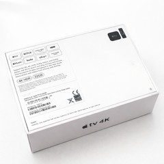APPLE TV 4K (32GB) ORIGINAL EMPTY RETAIL BOX & INSERTS PACKAGING ONLY