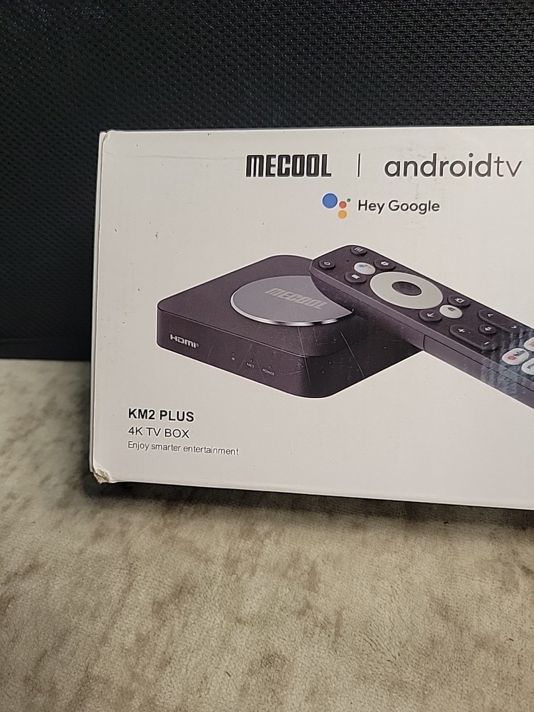 MECOOL KM2 Plus Android TV Box 4K Amlogic S905X4 2GB DDR4 WiFi Streaming