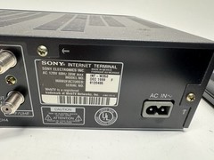 Vintage 1998 Sony WEBTV PLUS INT-W200 Internet Terminal, Keyboard, Cable