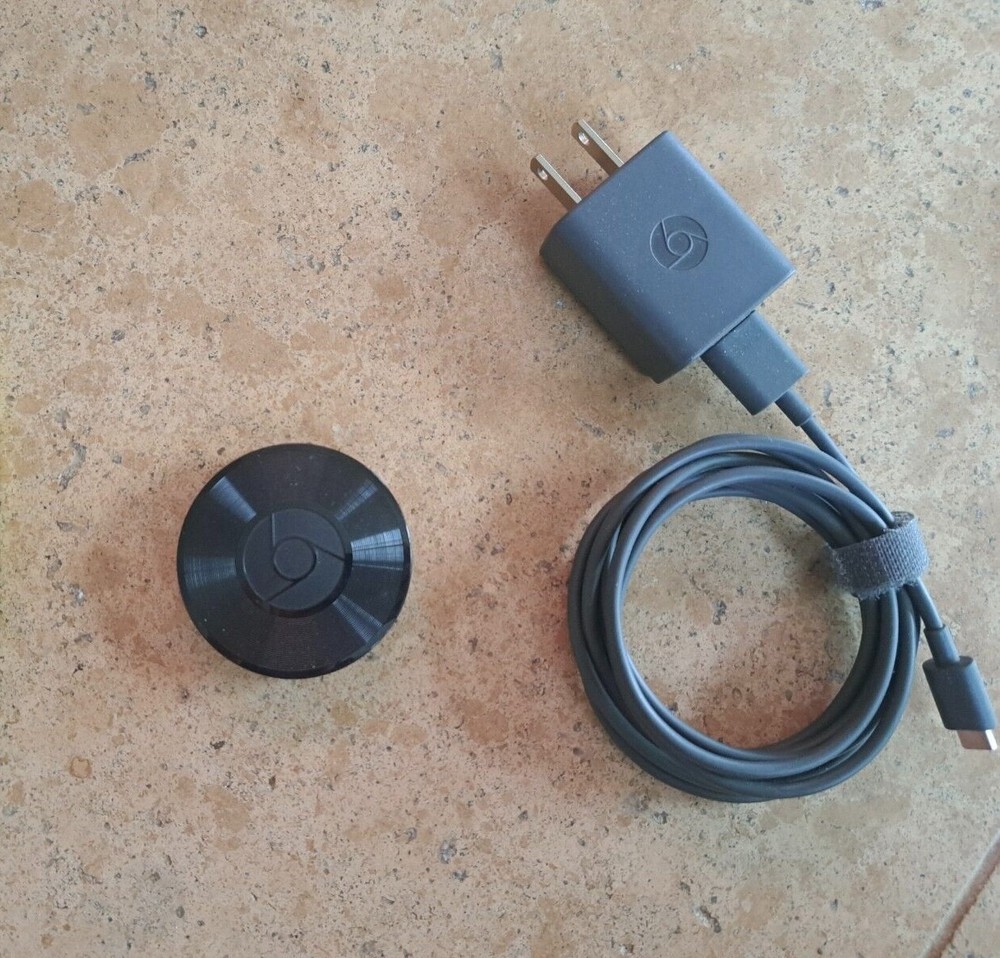 Google Chromecast Audio Media Streamer – RUX-J42 (Black)