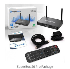 SuperBox S6 Pro TV BOX Authorized Distributor – Message To Me Ship Same Day