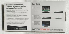 Sling Media Slingbox 500 Digital Media Streamer SB500 w/ Cables Remote Complete