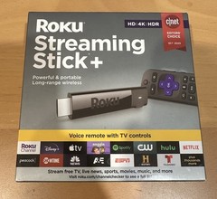 Roku Streaming Stick Plus 3810R – 4K Streaming Media Player with Voice Remote