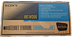 Sony 1998 Vintage Webtv Plus INT-W200 Internet Terminal New in Box