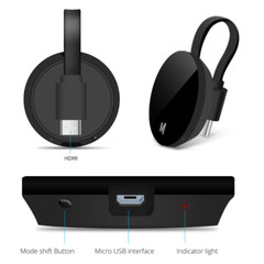 1080P HD Wireless Display Receiver Miracast Wifi Display TV Mirror Screen Dongle