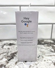 Google Chromecast with Google TV 4K UHD Media Streamer – Snow – NEW SEALED