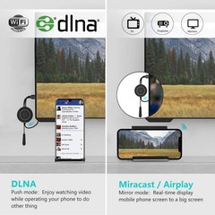 True 4K G10 TV Stick Dongle Receiver Display HDM TV WiFi TV Streamer V1