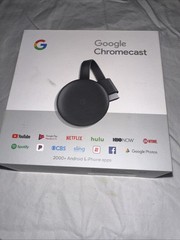 Google Chromecast 1080p Media Streaming Device NC2-6A5, HDMI, WiFi, Chrome
