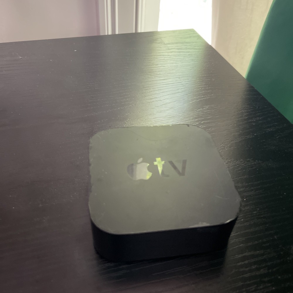 Apple TV Streaming Box | Wires not included | Working | Remote Included