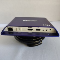 BrightSign HD1024 Media Digital Signage Player Expanded I/O 4K HTML5 TESTED