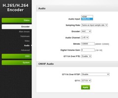 Mini HDMI H.265/H.264 video Encoder For RTMP/RTSP/HTTP/UDP/SRT/ONVIF Live Stream