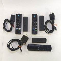 3 Fire Sticks 2 Amazon K2R2TE 4K Max Fire Sticks & 1 LY73PR 1080p Fire Stick