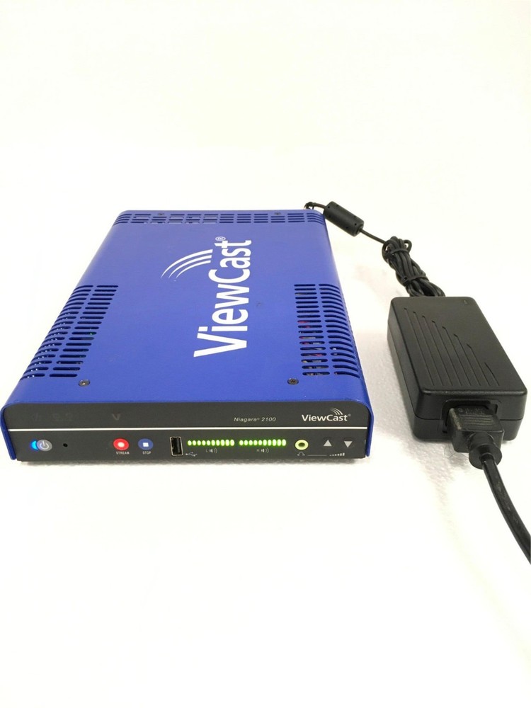 Niagara 2100 ViewCast Video Audio Streaming Encoder 96-01275 w/Adapter FREE SHIP