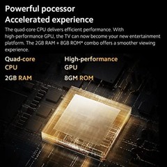 Xiaomi TV Box S (2nd Gen) 4K Ultra HD Streaming Media Player, Google TV Box with