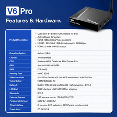 vSeeBox V6 Pro Android Box|Authorized Distributor|Free Shipping|1-year Warranty