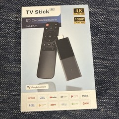 NEW TVStick 4K Ultra HD 1080P FullHD Chromecast Built In Google Assist Plug&Play