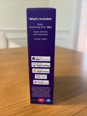 Roku Streaming Stick Plus 4K & HDR Roku Streaming Device for TV w/ Voice Remote