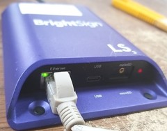 BrightSign LS3 LS423 Standard I/O Player (Purple). Unit ONLY! *READ⬇️*