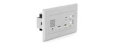 Blustream Wall Plate with 2 x HDMI /1 x USB-C HDBaseT Transmitter -HEX31WP-TX