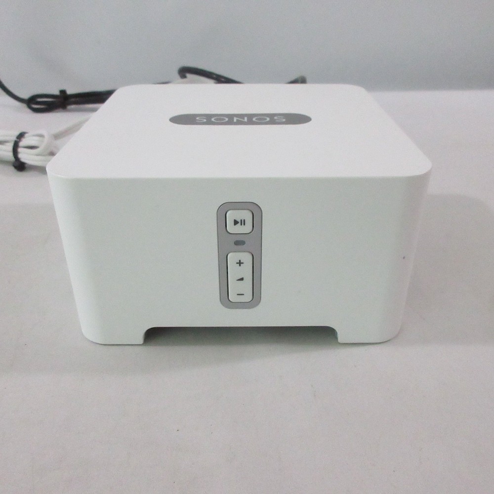 Sonos Connect Wireless Music Streamer White Digital Analog Audio Out