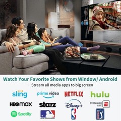 Easy Wireless HDMI Adapter for 4K Streaming to HDTV/Monitor/Projector