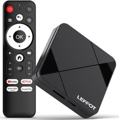 Smart 4K Android Streaming Device – 16GB Storage, Dual Wifi 6 & BT 5.4 Remote