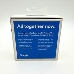 Google Chromecast 3rd Generation HDMI Streaming Media Player GA00439-US NC2-6A5