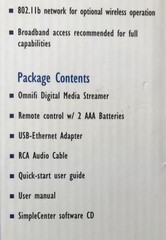 Rockford Fosgate Omnifi Digi Media Streamer MP3/WMA Audio CD Quality Converter