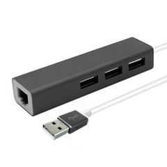 3USB HUB LAN Ethernet Adapter – 3 port – Windows compatible.