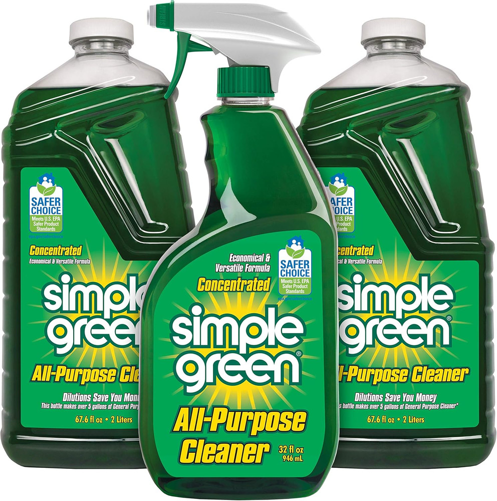 All-Purpose Cleaner Spray and Refill, Green, 3 Piece Set, Original, 1 Count