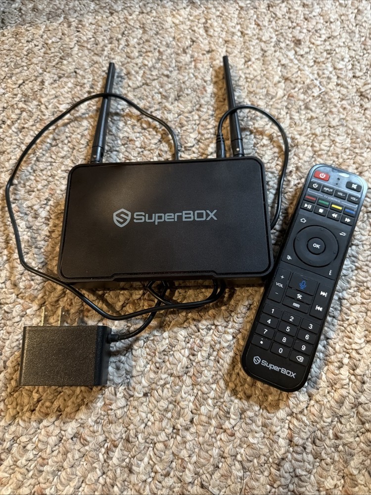 Superbox S4 Pro Smart Media Player Open Box 6K 3D