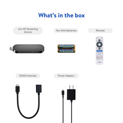 onn 4K Streaming Device, Google TV with Gemini (NEW 2026 Model)