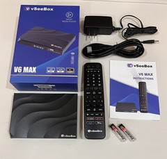 VSEEBOX V6 MAX- Android Streaming Media Device / Free Same Day Shipping